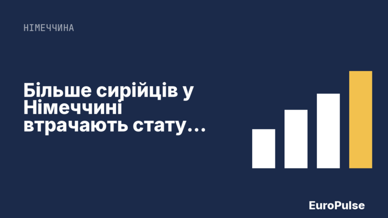 Більше сирійців у Німеччині втрачають статус захисту