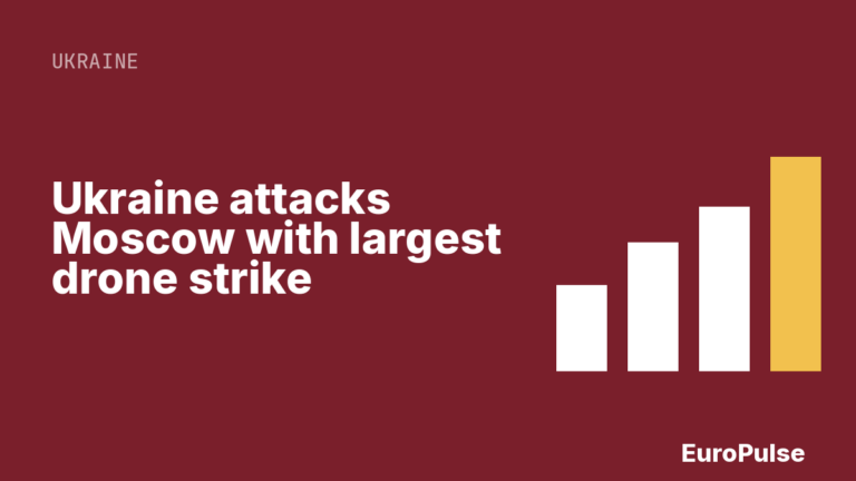 Ukraine attacks Moscow with largest drone strike
