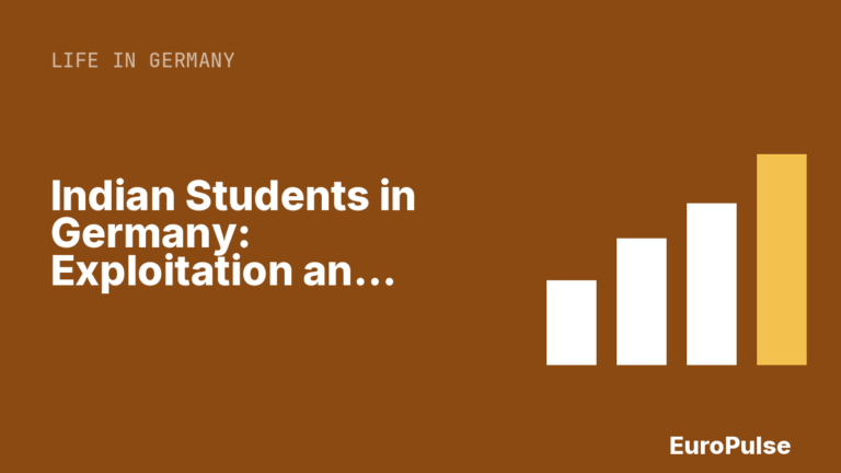 Indian Students in Germany: Exploitation and Precarious Living Conditions