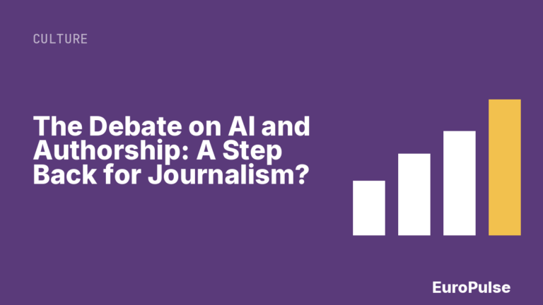 The Debate on AI and Authorship: A Step Back for Journalism?