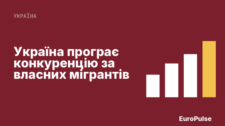 Україна програє конкуренцію за власних мігрантів