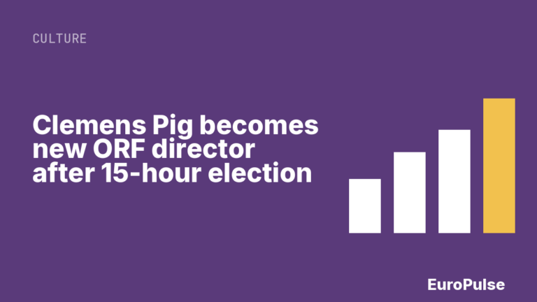 Clemens Pig becomes new ORF director after 15-hour election