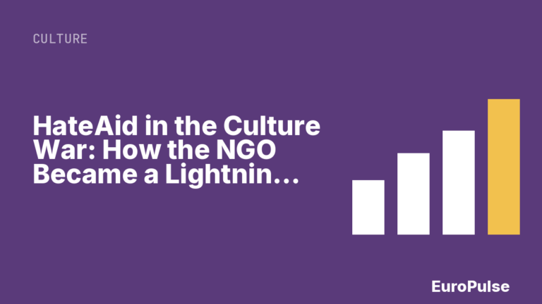 HateAid in the Culture War: How the NGO Became a Lightning Rod