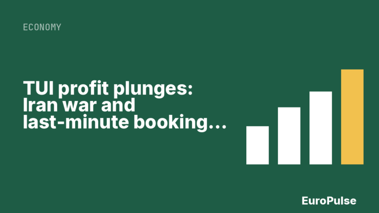 TUI profit plunges: Iran war and last-minute bookings weigh