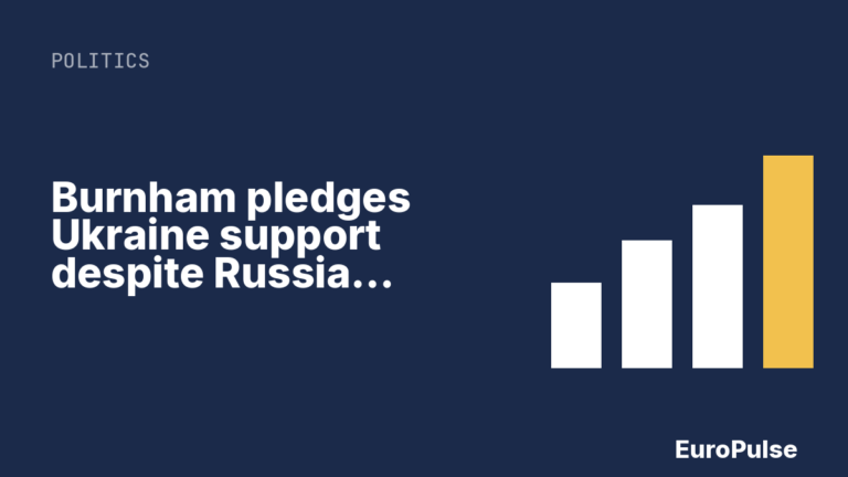 Burnham pledges Ukraine support despite Russian threats