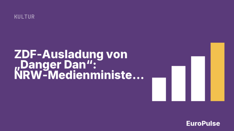 ZDF-Ausladung von „Danger Dan“: NRW-Medienminister Liminski zeigt Verständnis