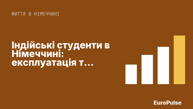 Індійські студенти в Німеччині: експлуатація та складні умови життя