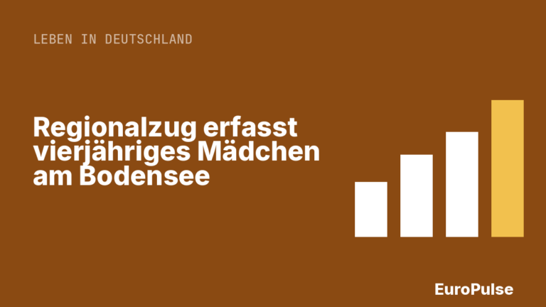 Regionalzug erfasst vierjähriges Mädchen am Bodensee