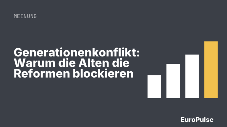 Generationenkonflikt: Warum die Alten die Reformen blockieren
