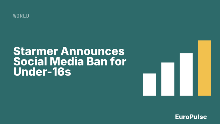 Starmer Announces Social Media Ban for Under-16s