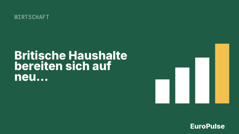 Britische Haushalte bereiten sich auf neue Lebenshaltungskostenkrise vor