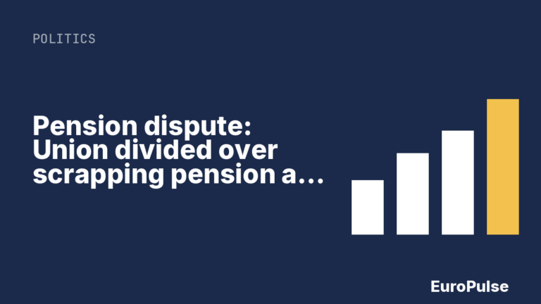 Pension dispute: Union divided over scrapping pension at 63