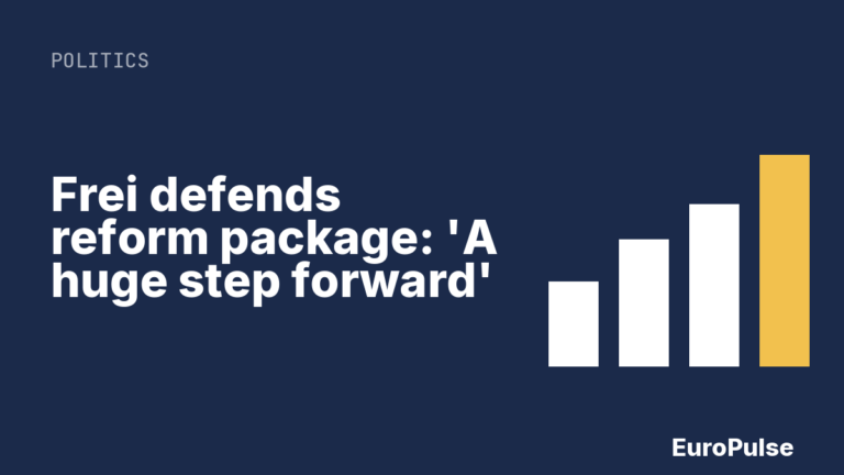 Frei defends reform package: ‘A huge step forward’
