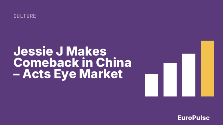 Jessie J Makes Comeback in China – Acts Eye Market