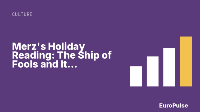 Merz’s Holiday Reading: The Ship of Fools and Its Messages