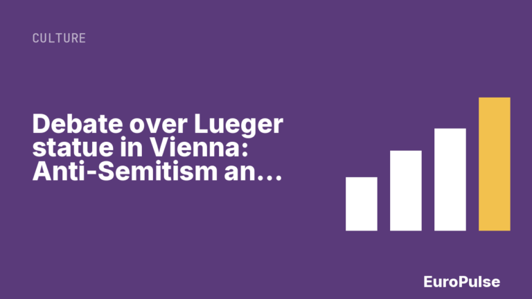 Debate over Lueger statue in Vienna: Anti-Semitism and police protection
