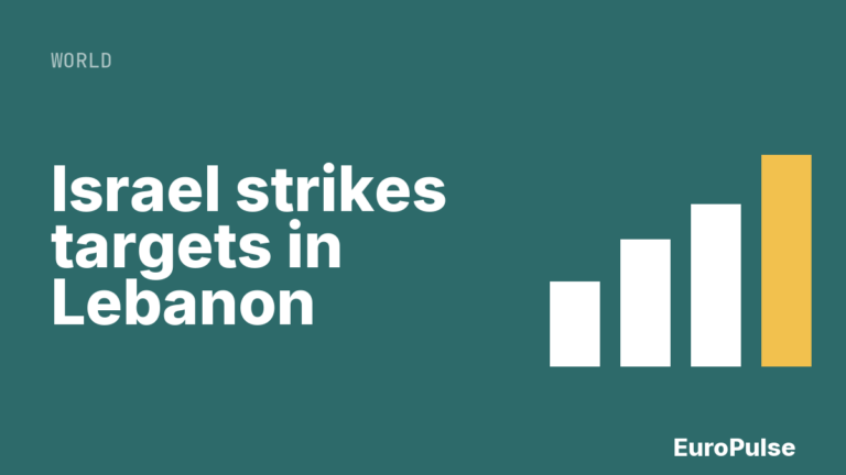 Israel strikes targets in Lebanon