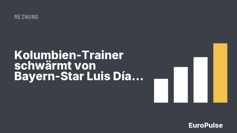 Kolumbien-Trainer schwärmt von Bayern-Star Luis Díaz bei WM