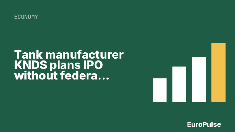 Tank manufacturer KNDS plans IPO without federal government