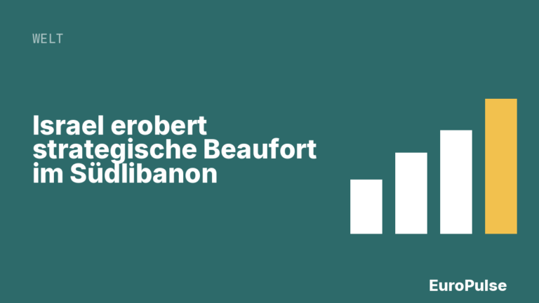 Israel erobert strategische Beaufort im Südlibanon