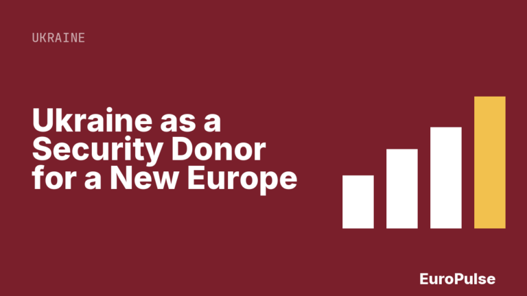 Ukraine as a Security Donor for a New Europe