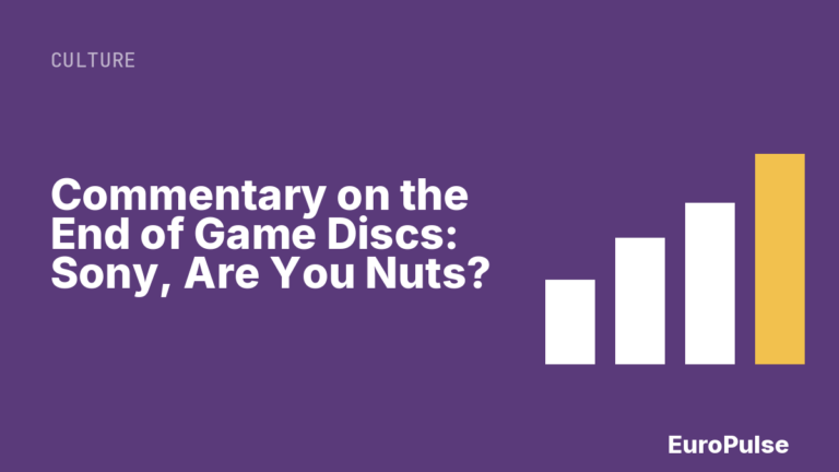 Commentary on the End of Game Discs: Sony, Are You Nuts?