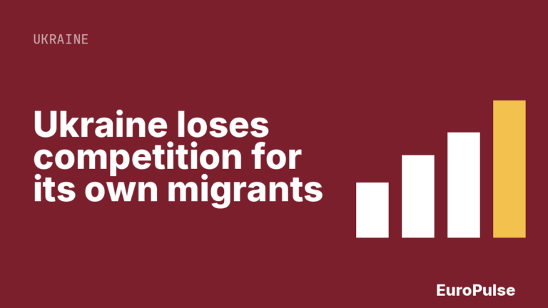 Ukraine loses competition for its own migrants