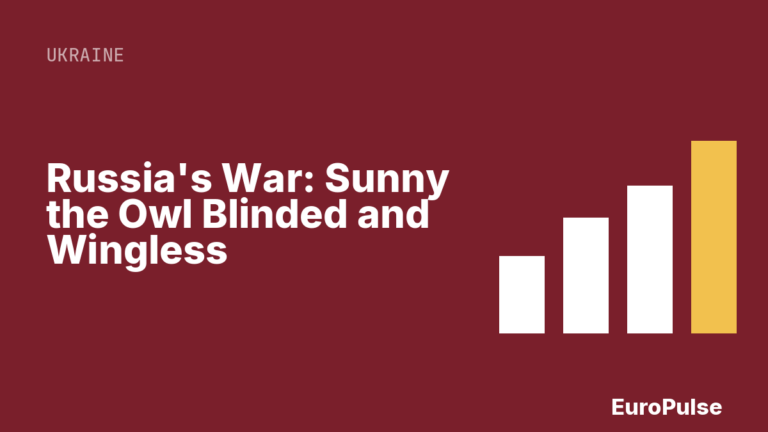 Russia’s War: Sunny the Owl Blinded and Wingless