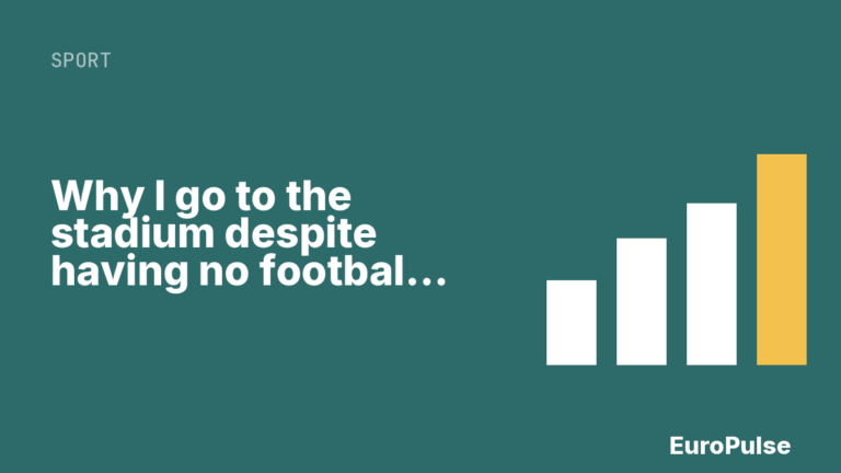 Why I go to the stadium despite having no football brain