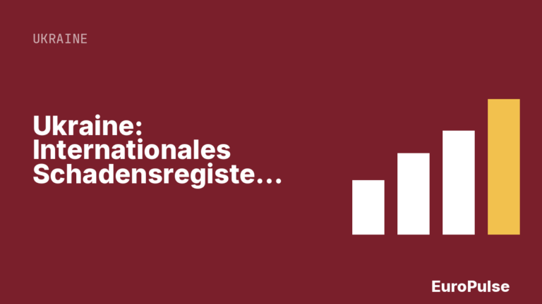 Ukraine: Internationales Schadensregister erweitert Kategorien